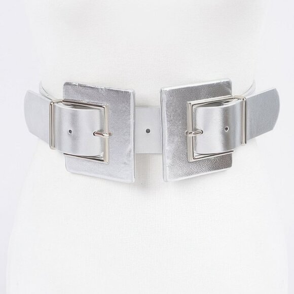Two Buckle Elastic Belt main image 8